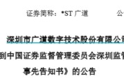 梦见领证顶格重罚！*ST广道实控人被终身市场禁入